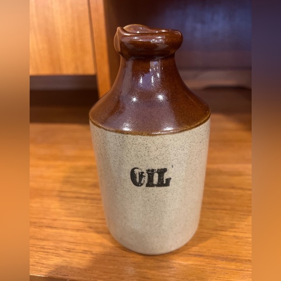 Pearsons of Chesterfield Stoneware oil jug / container Antique - Picture 4 of 7